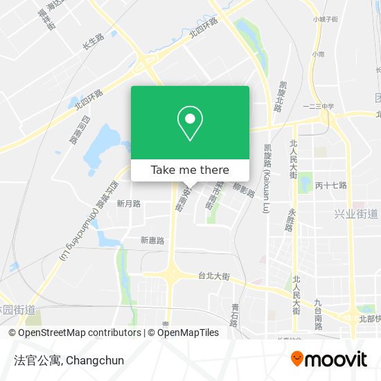 法官公寓 map