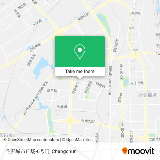 住邦城市广场-6号门 map