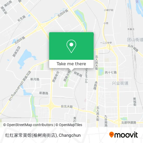 红红家常菜馆(榆树南街店) map