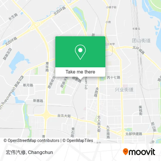 宏伟汽修 map