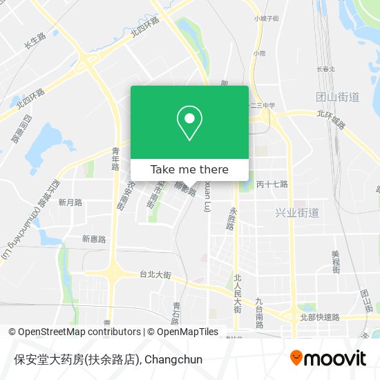 保安堂大药房(扶余路店) map