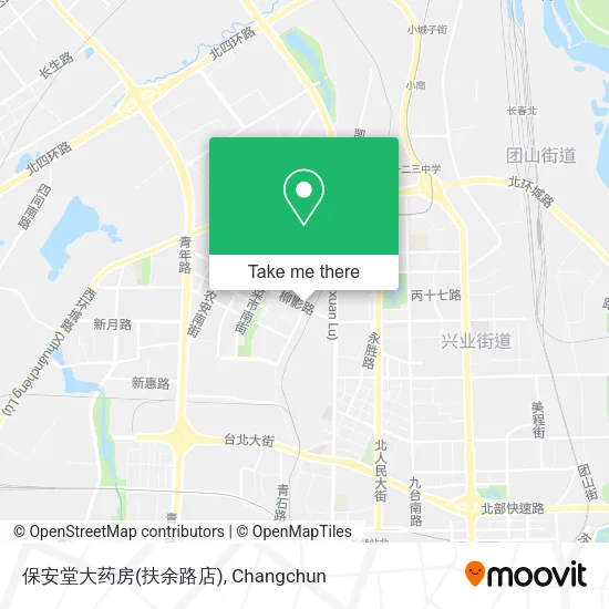保安堂大药房(扶余路店) map