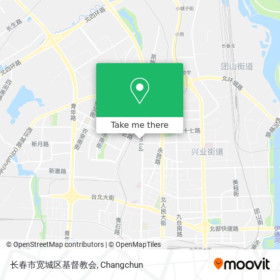 长春市宽城区基督教会 map