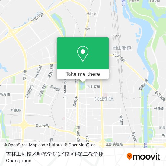 吉林工程技术师范学院(北校区)-第二教学楼 map