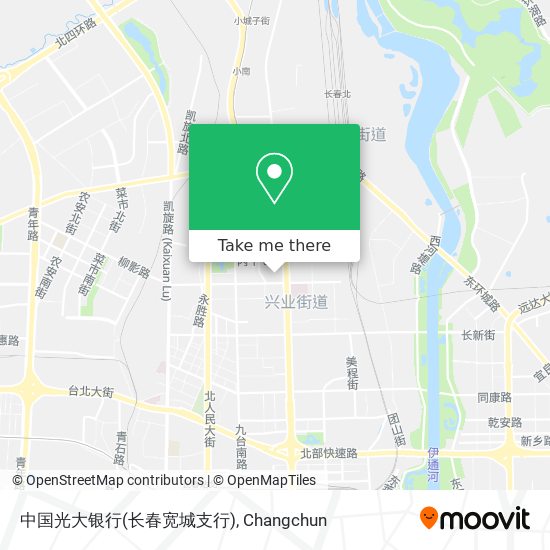 中国光大银行(长春宽城支行) map