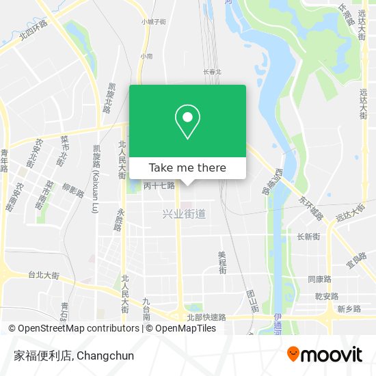 家福便利店 map