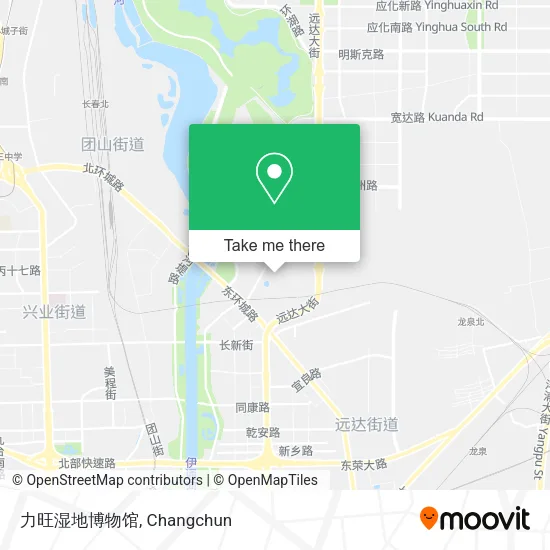 力旺湿地博物馆 map