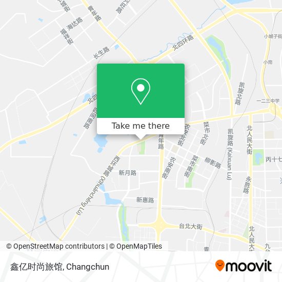 鑫亿时尚旅馆 map