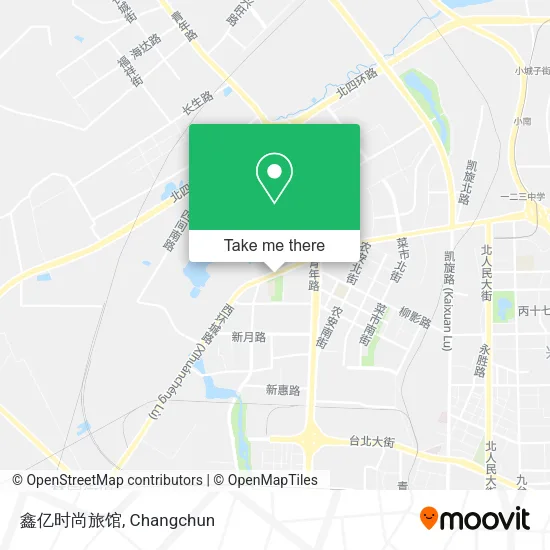 鑫亿时尚旅馆 map