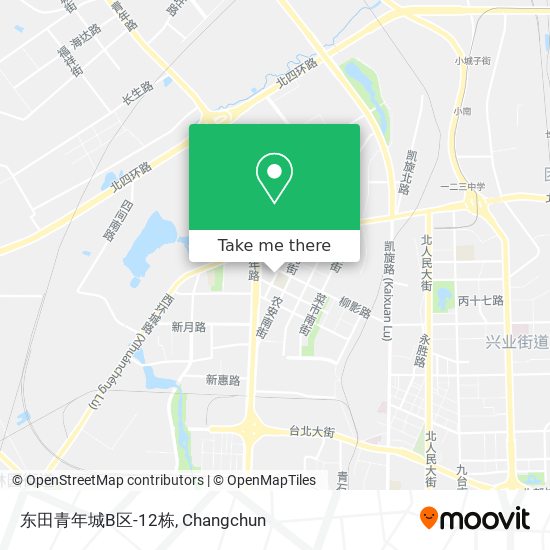东田青年城B区-12栋 map
