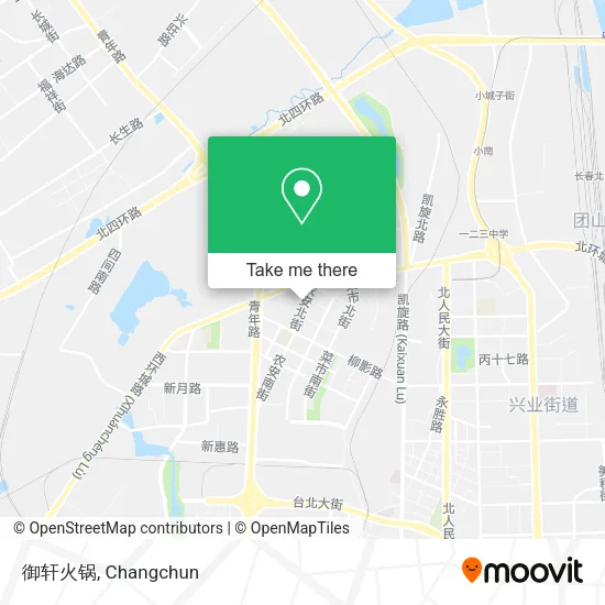 御轩火锅 map