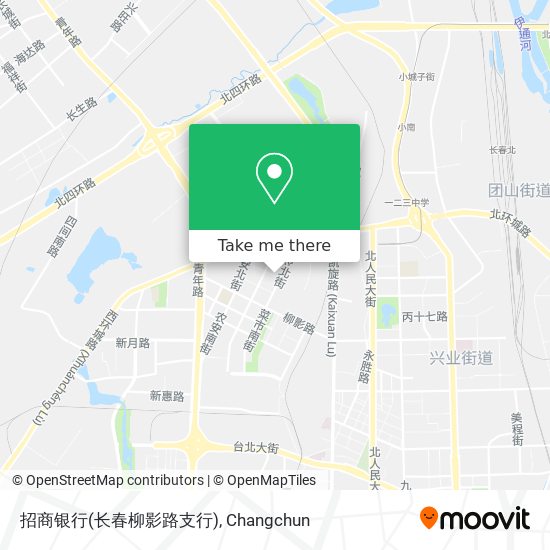 招商银行(长春柳影路支行) map