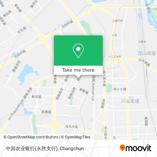 中国农业银行(永胜支行) map