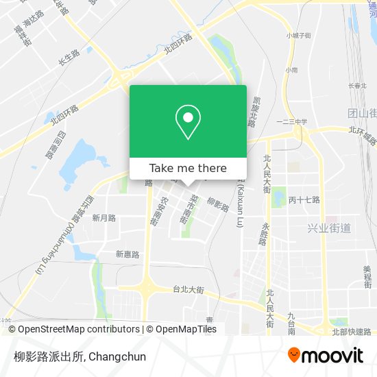 柳影路派出所 map