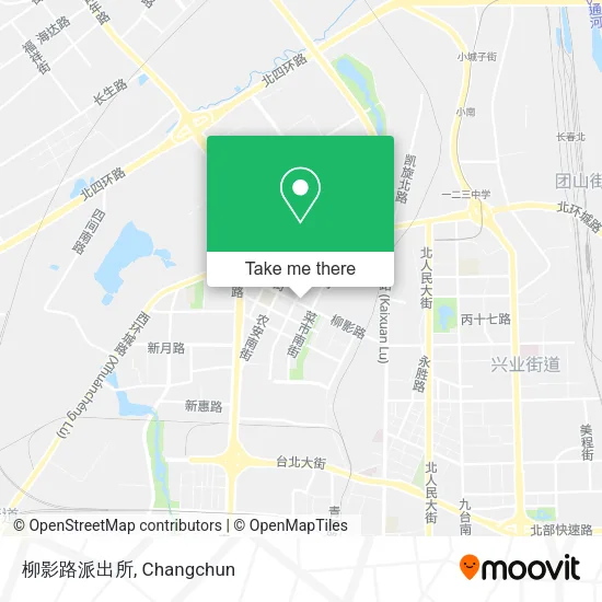 柳影路派出所 map