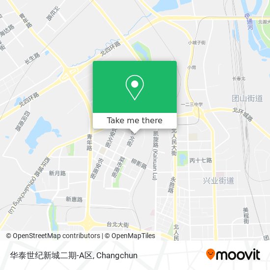 华泰世纪新城二期-A区 map