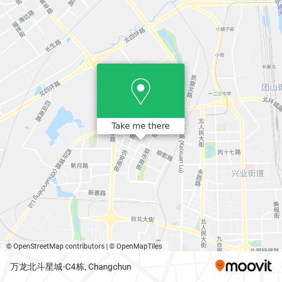 万龙北斗星城-C4栋 map