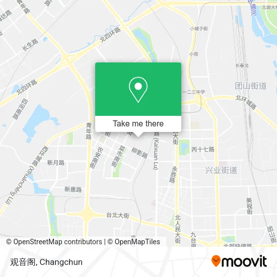 观音阁 map