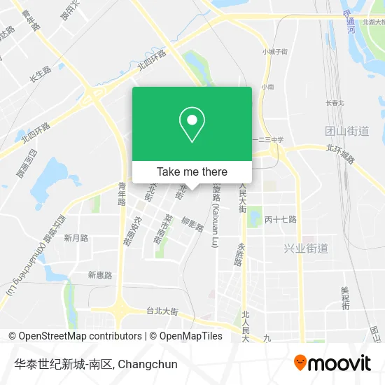 华泰世纪新城-南区 map