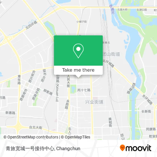 青旅宽城一号接待中心 map