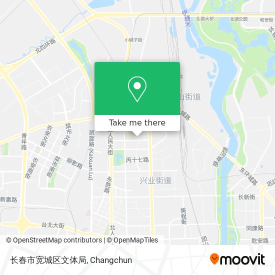 长春市宽城区文体局 map