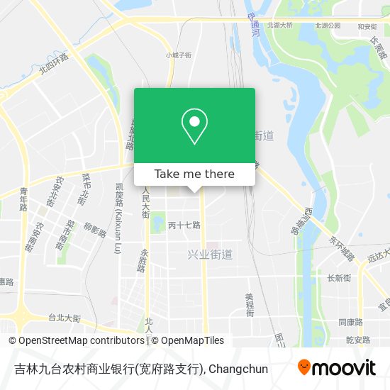 吉林九台农村商业银行(宽府路支行) map