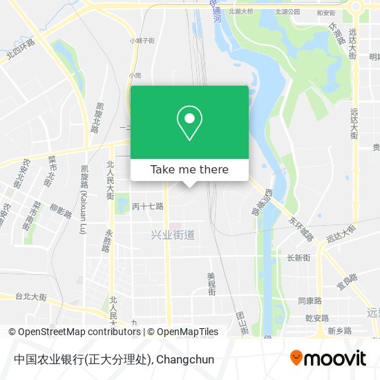 中国农业银行(正大分理处) map