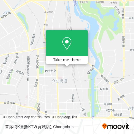 首席纯K量贩KTV(宽城店) map
