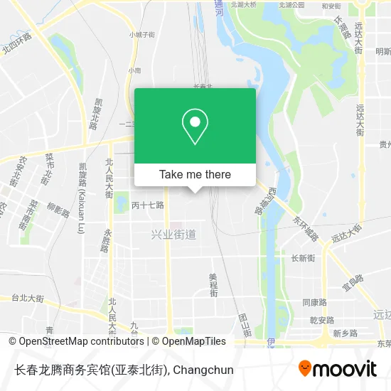 长春龙腾商务宾馆(亚泰北街) map