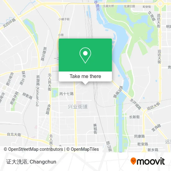 证大洗浴 map