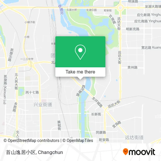 首山逸居小区 map