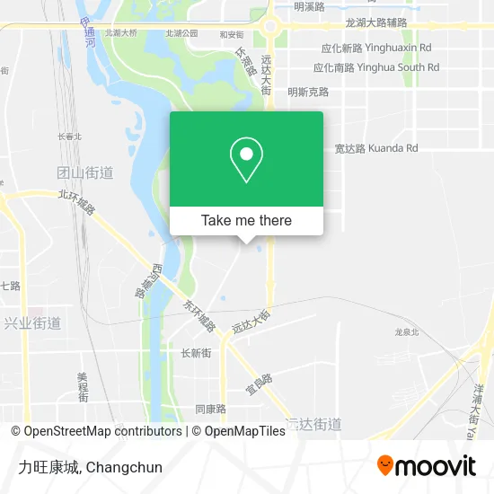 力旺康城 map