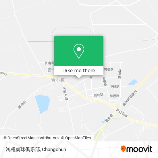 鸿程桌球俱乐部 map