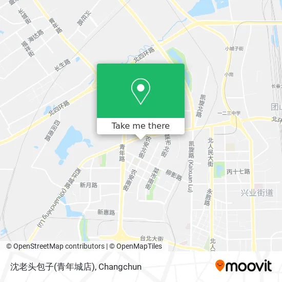 沈老头包子(青年城店) map