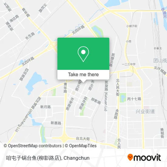 咱屯子锅台鱼(柳影路店) map