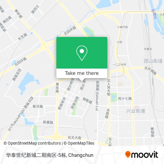华泰世纪新城二期南区-5栋 map