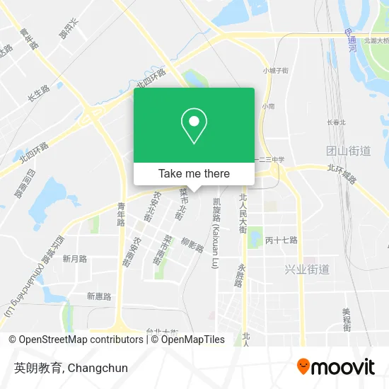 英朗教育 map