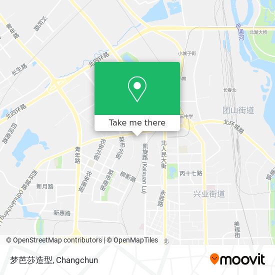 梦芭莎造型 map