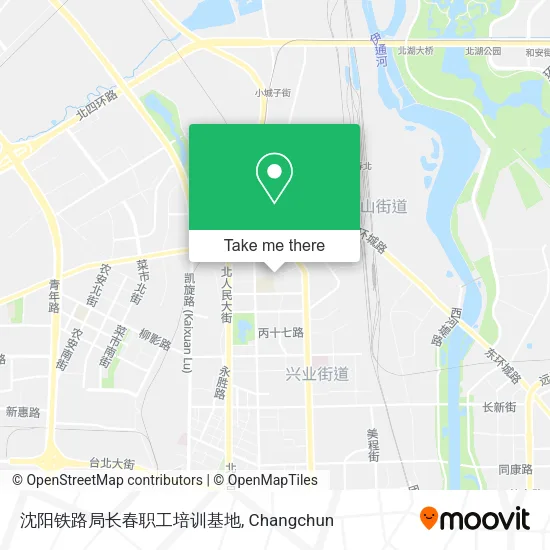 沈阳铁路局长春职工培训基地 map