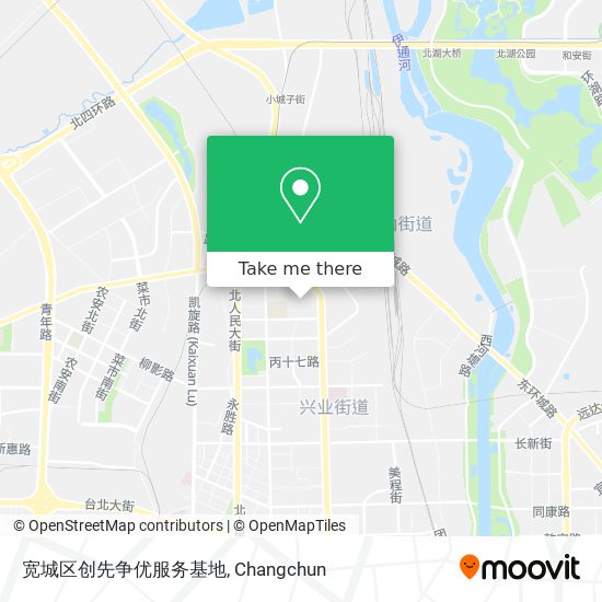 宽城区创先争优服务基地 map