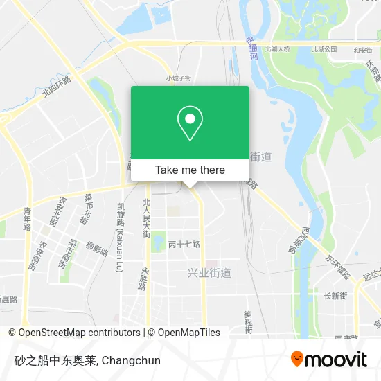 砂之船中东奥莱 map