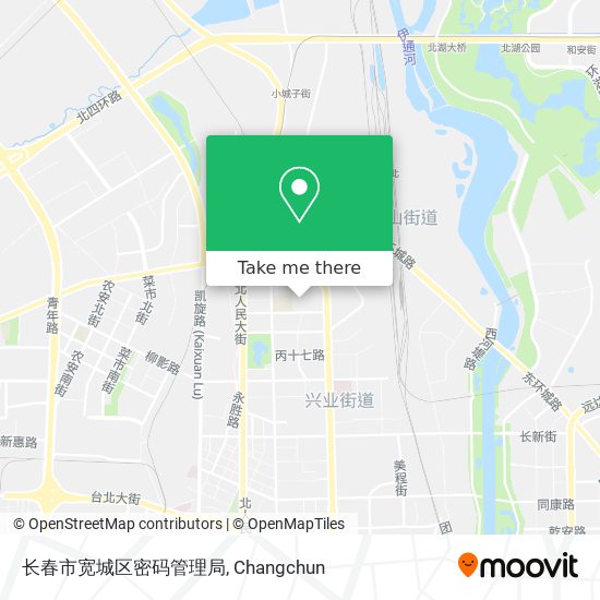 长春市宽城区密码管理局 map