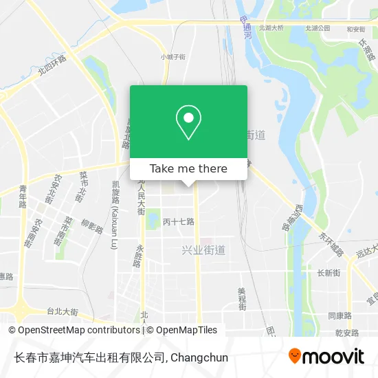 长春市嘉坤汽车出租有限公司 map