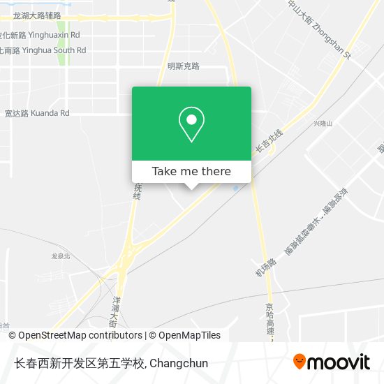 长春西新开发区第五学校 map