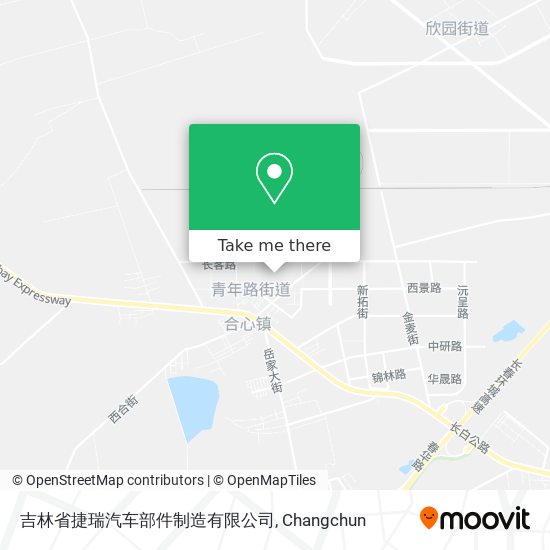 吉林省捷瑞汽车部件制造有限公司 map