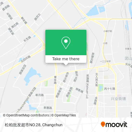 松柏批发超市NO.28 map