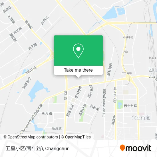 五星小区(青年路) map