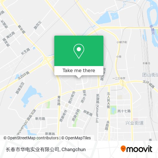 长春市华电实业有限公司 map