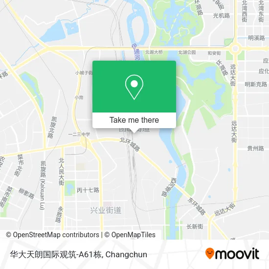 华大天朗国际观筑-A61栋 map