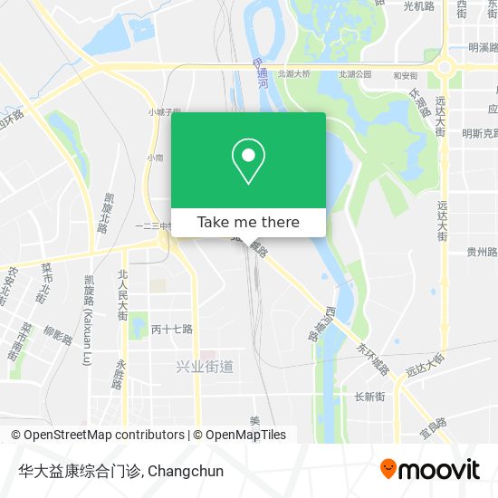 华大益康综合门诊 map